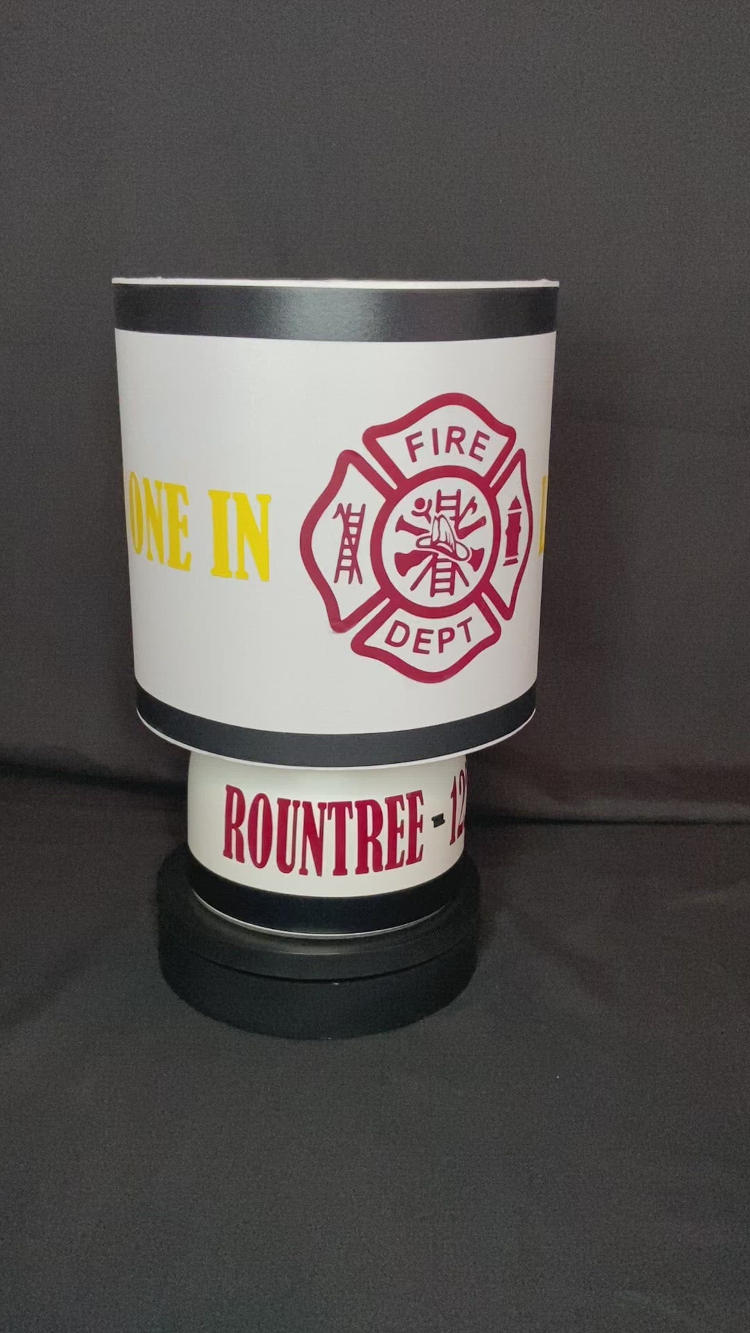 Firefighter Table Lamp