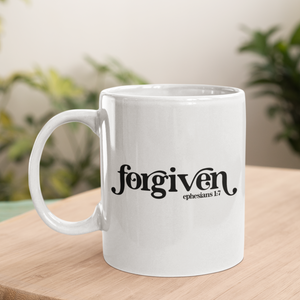 Forgiven - Ephesians 1:7 - Coffee Mug