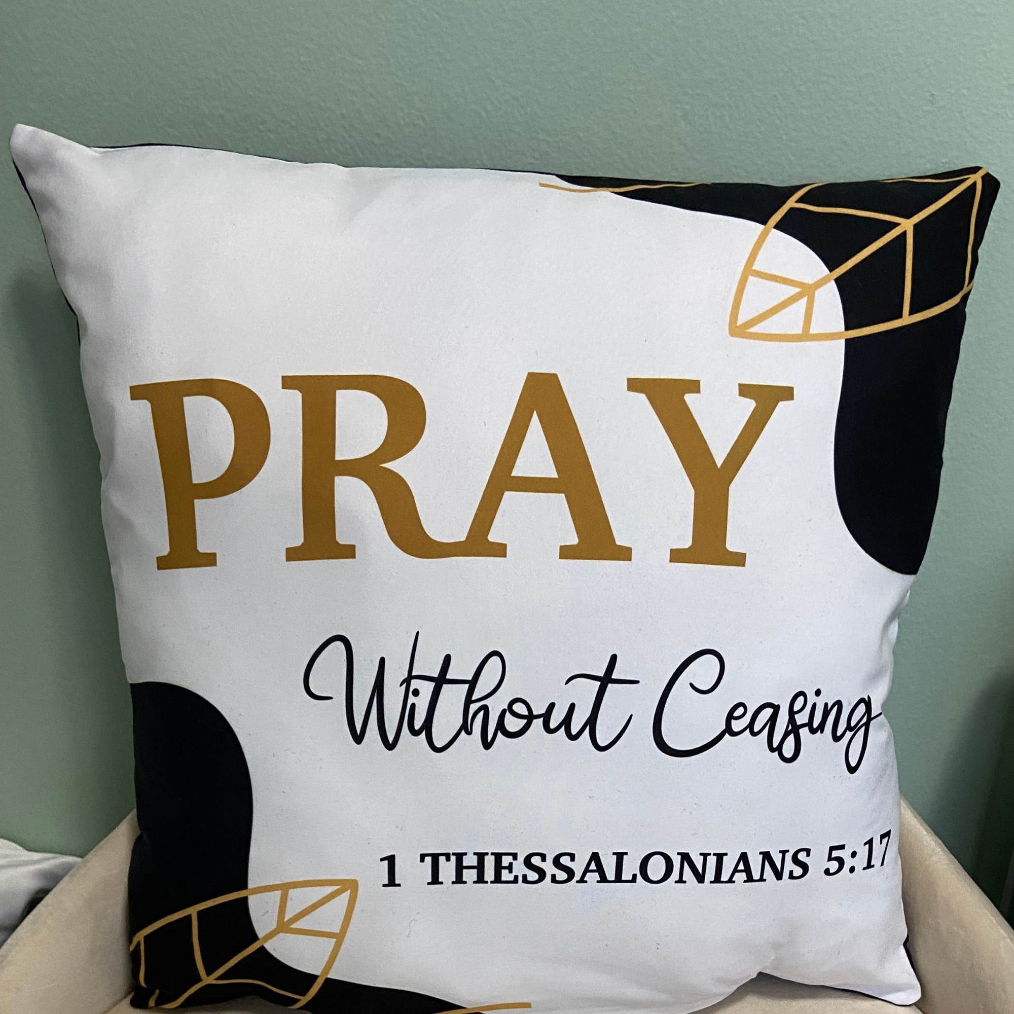 PRAY Without Ceasing Pillow